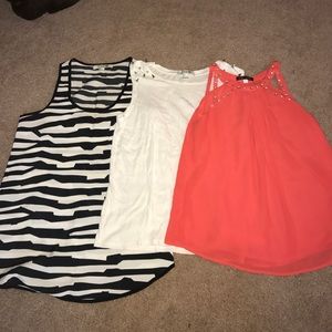 Three size small tops Three size small tops