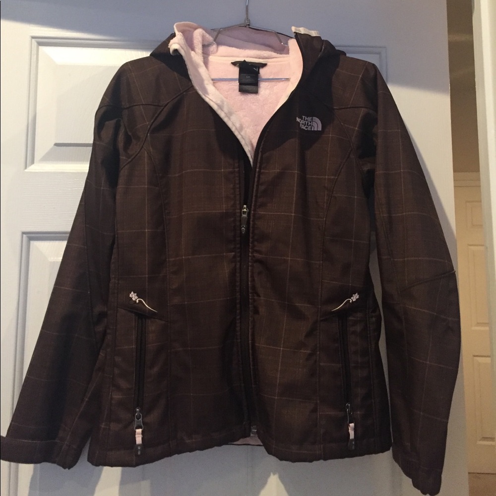North Face Ski Coat Jacket Brown S/P