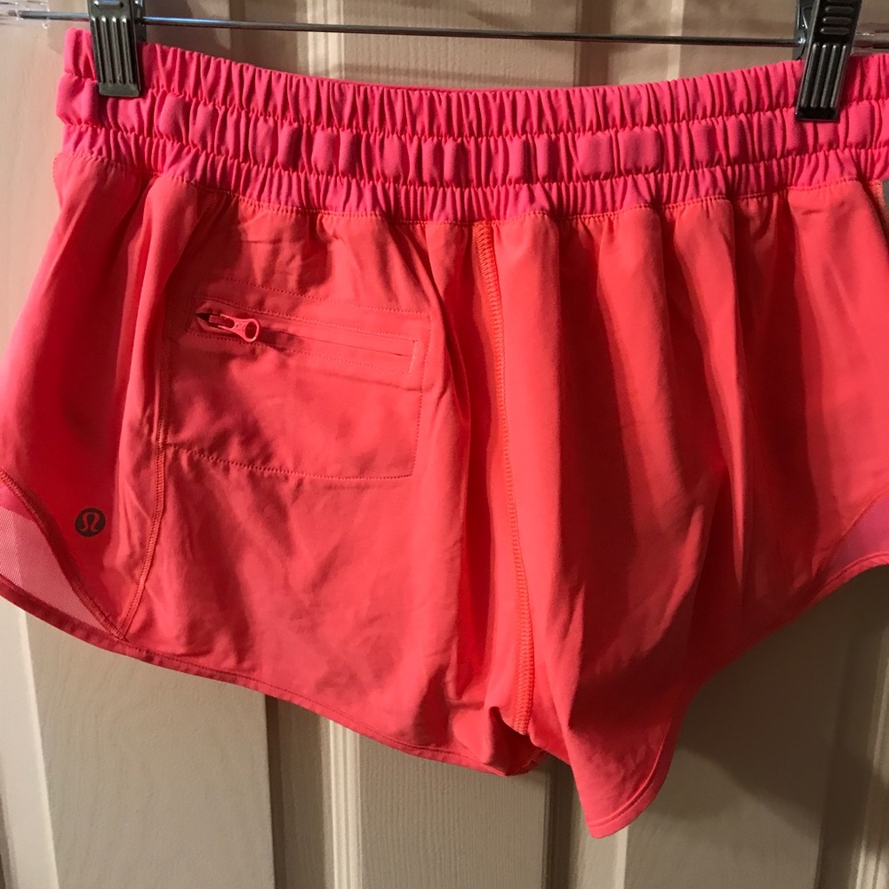 Lululemon hotty hot shorts- hot pink color