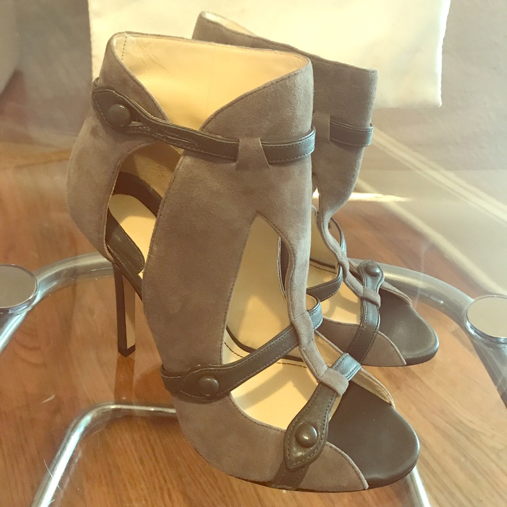 Camilla Skovgaard Grey Open Toe "Booties" AW 2010