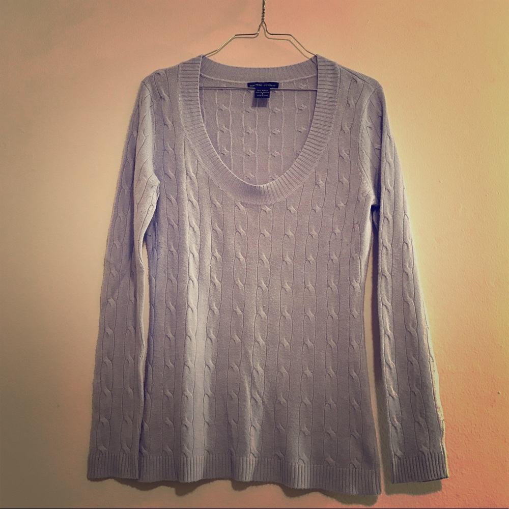 Soft Lilac Thin Sweater