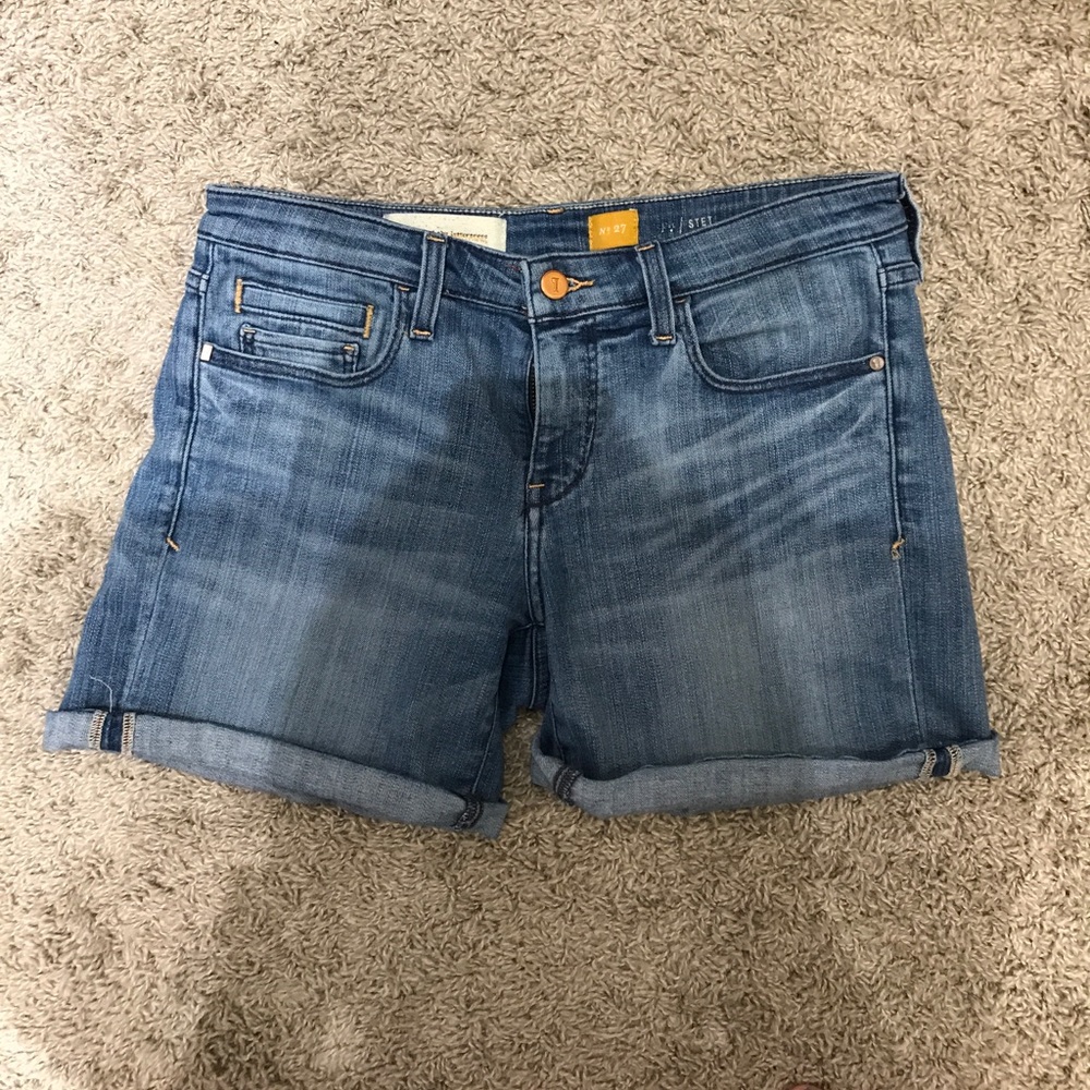 Pilcro and the Letterpress Jean Shorts