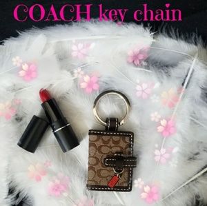 COACH picture frame key ring