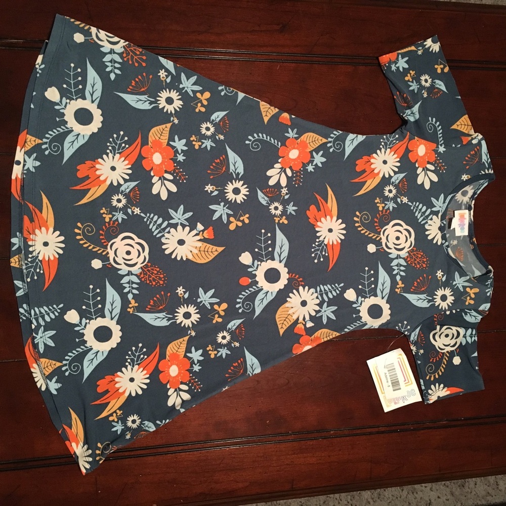 Lularoe size 8 girls Adeline dress BNWT