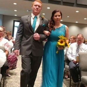 Bridesmaid Dress in Oasis