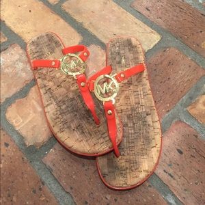 Michael Kors flip flops Michael Kors flip flops