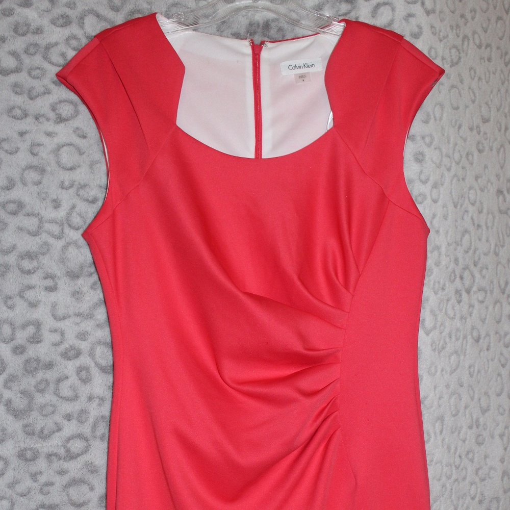 Calvin Klein Ruched Dress