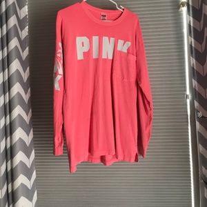 VS Pink Long Sleeve Tee