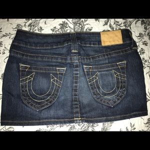 True Religion Denim Miniskirt, size 25