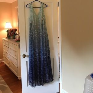 Gorgeous ombré maxi dress
