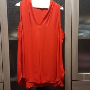 Vince Camuto Inveted-Pleat Blouse Vince Camuto Inveted-Pleat Blouse