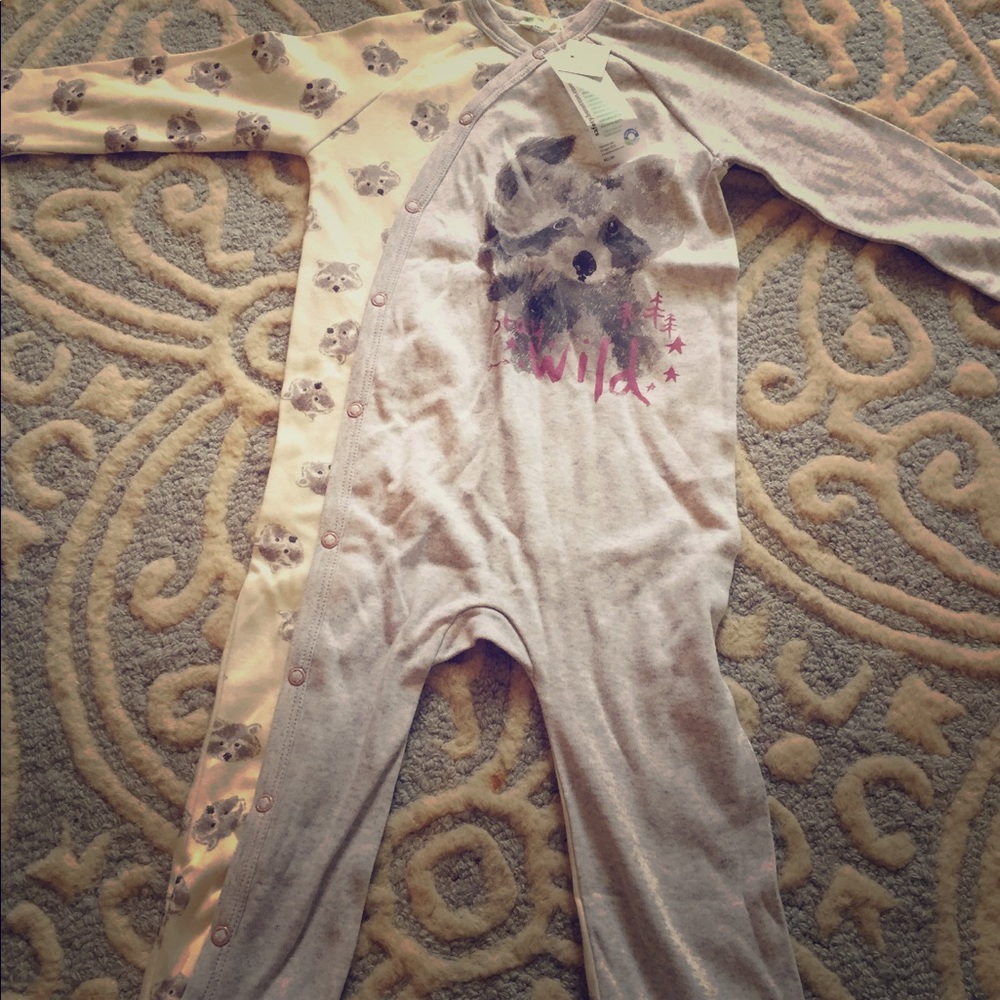 Adorable Benetton one piece pjs