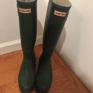 Green Hunter Boots