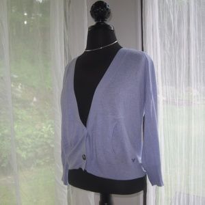 American Eagle Lavender Purple Cardigan Large