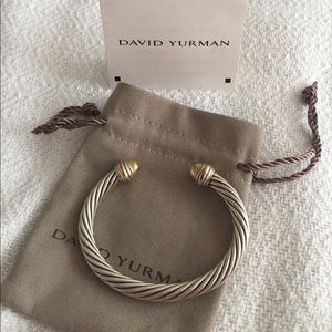 David Yurman Cable Classic Bracelet with 14K Gold