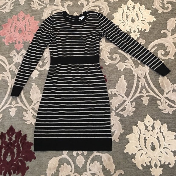 Old Navy Stripe Sweater Dress - Picture 1 of 4