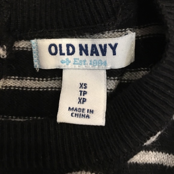 Old Navy Stripe Sweater Dress - Picture 2 of 4