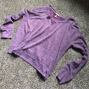 Lavender Victoria's Secret long sleeve flowy top