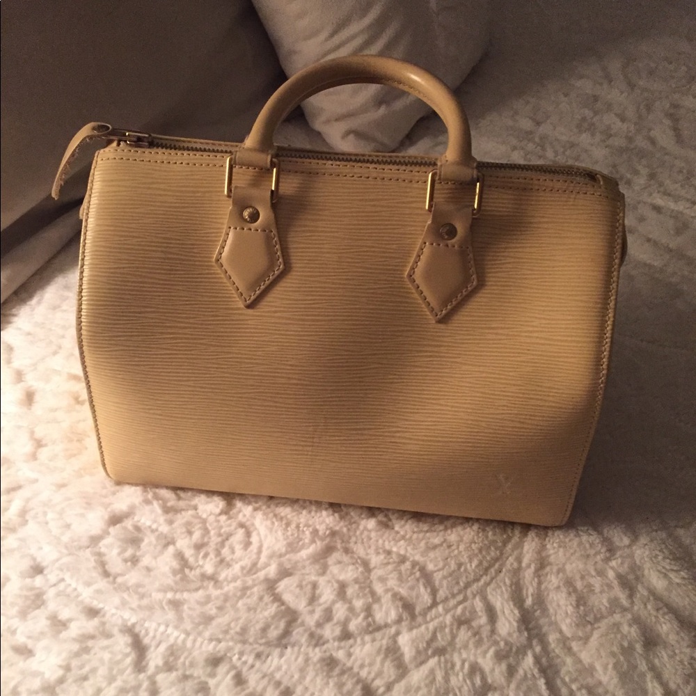 Louis Vuitton speedy bag - vanille color