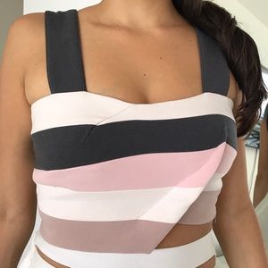 Nasty Gal Cage Back Crop Top Nasty Gal Cage Back Crop Top