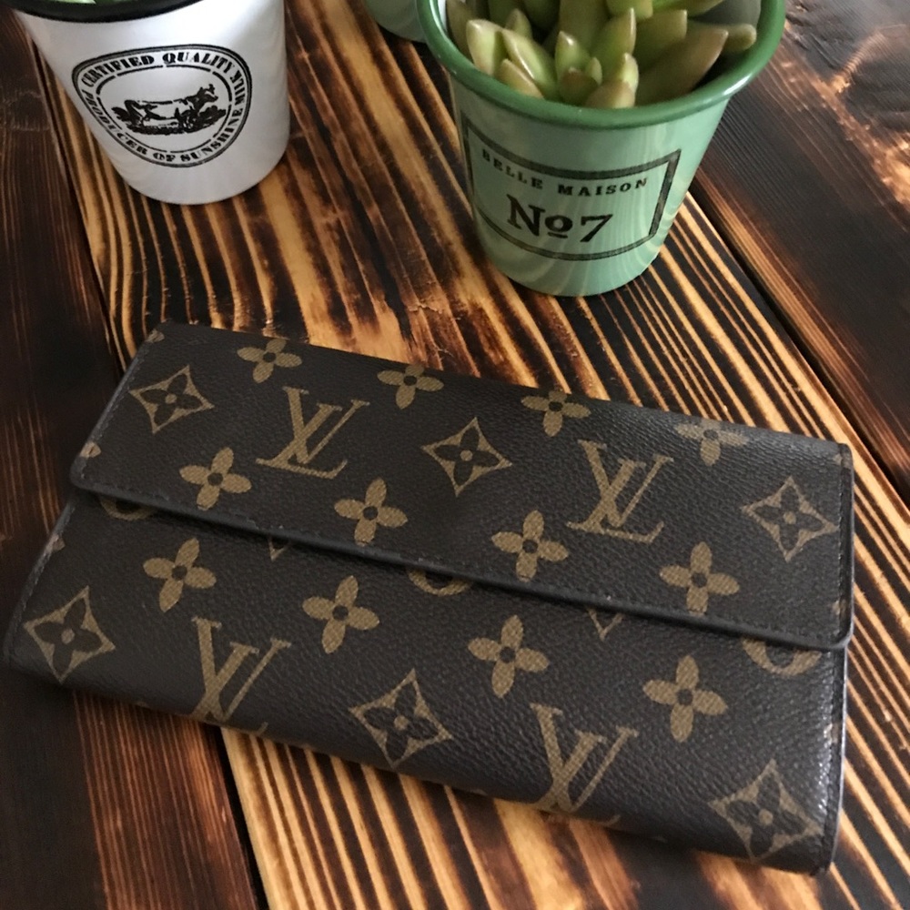 Vintage Louis Vuitton monogram wallet