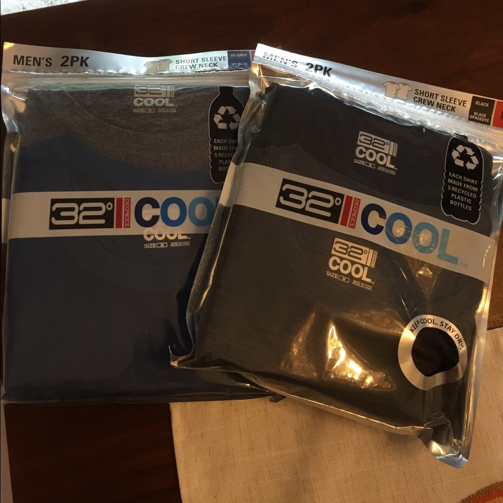 NWT 32 Degrees Cool, size M (4 shirts)