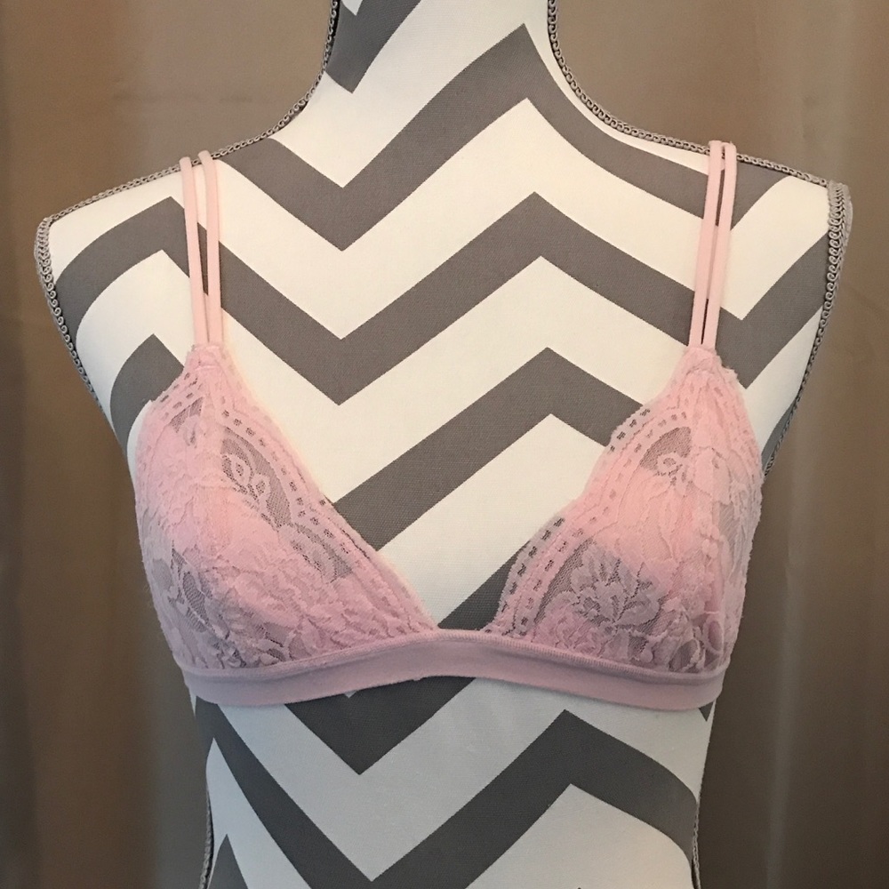 Sexy pink bralette