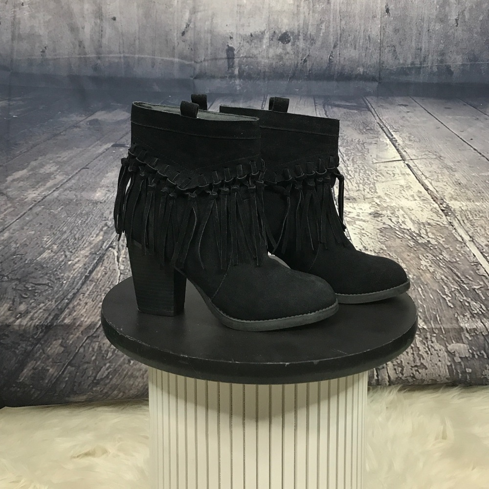 Cato Fringe Booties