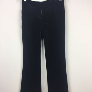 Theory Black Velvet Dress Pants