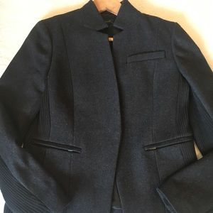 Ann Taylor notch collar wool blazer/jacket