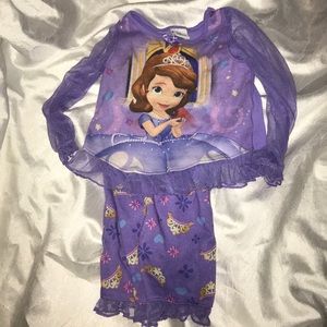 Disney Sofia the First 2T pajama set