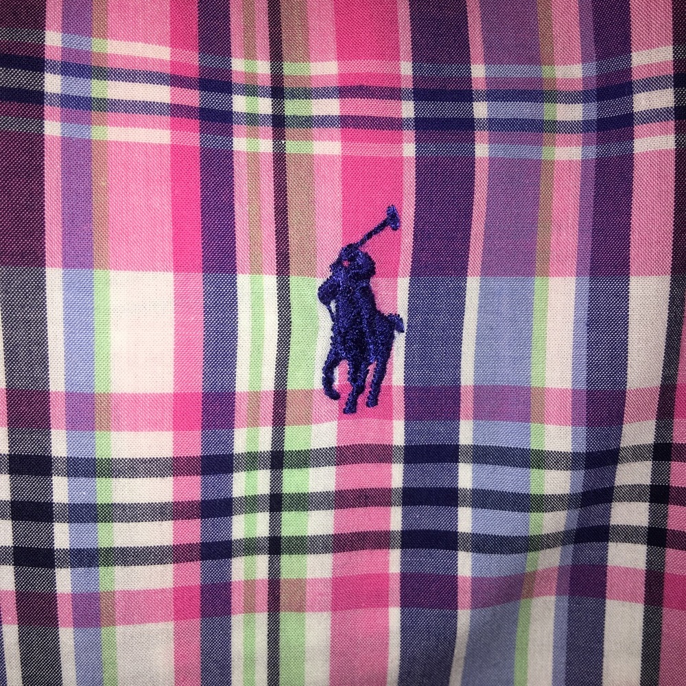 Ralph Lauren Large Custom Fit cotton Button Down