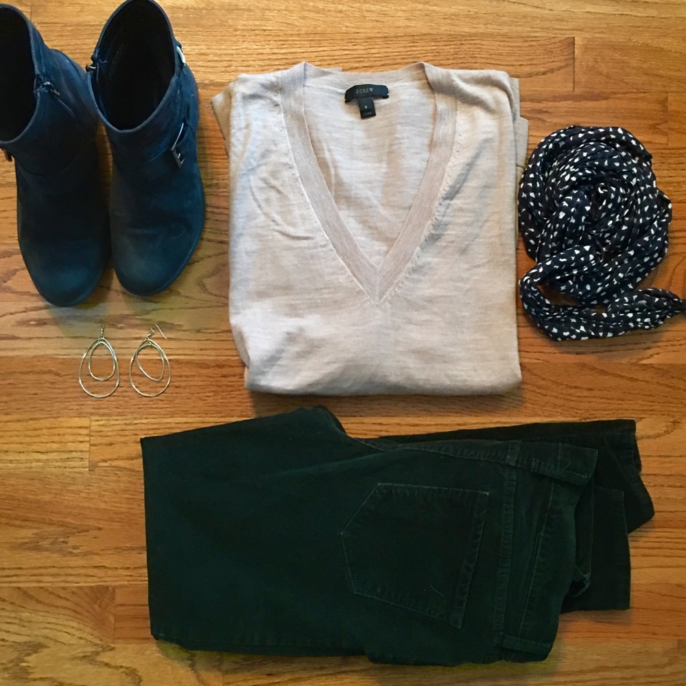 SOLD! J.Crew slouchy Merino wool sweater