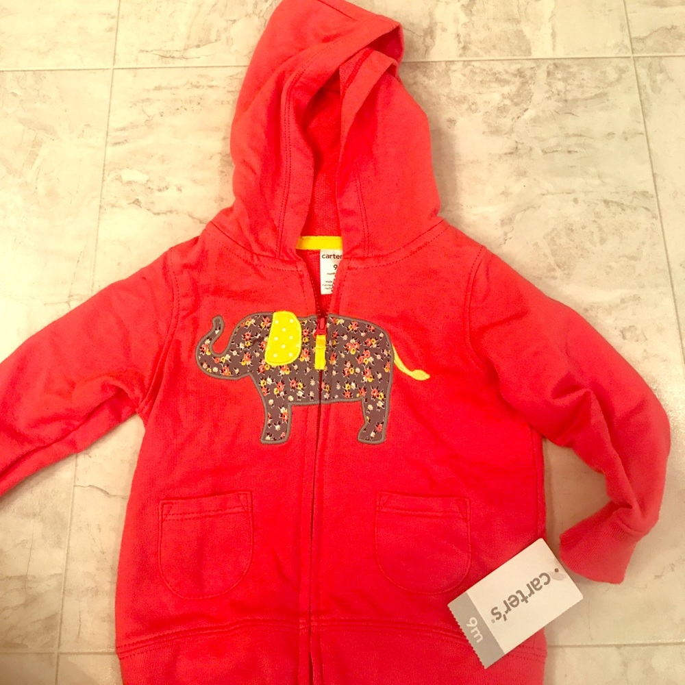 Carters 9 month old girls jacket