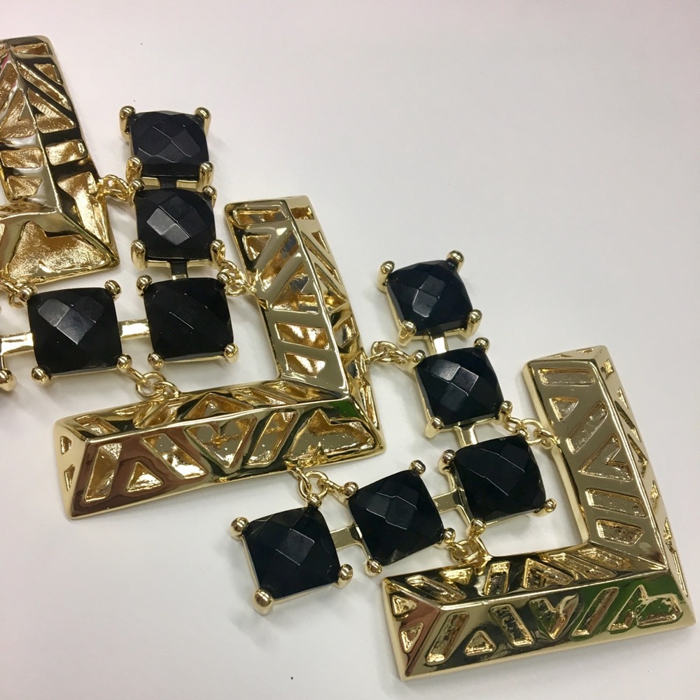 Kendra Scott Coco Bracelet in Gold and Black