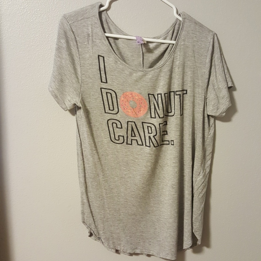 I donut care t-shirt