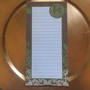 NEW H Notepad
