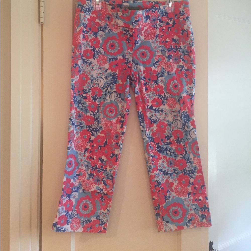 Lilly Pulitzer crop pants size 8