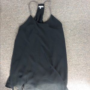 Black racerback dress tank Black racerback dress tank
