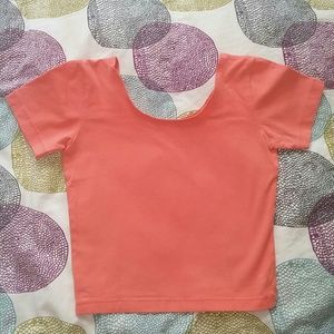 American Apparel short sleeve fitted crop top American Apparel short sleeve fitted crop top