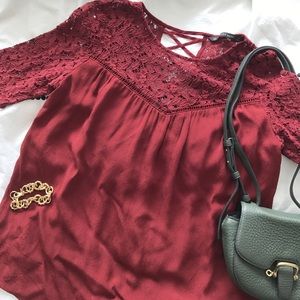 Zara lace top Zara lace top