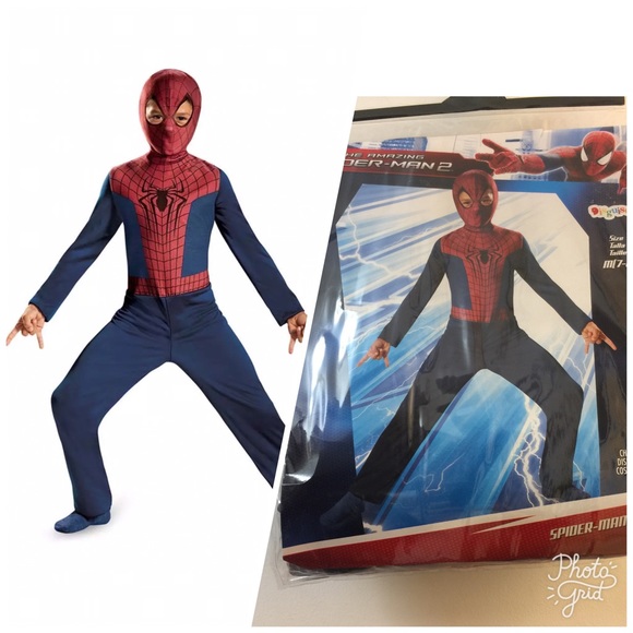 The Amazing Spider-man 2 Child Boys Costume - Picture 2 of 7