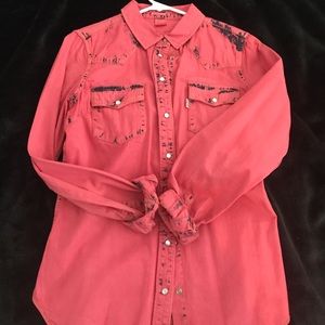 Levi's jean shirt (long sleeve)