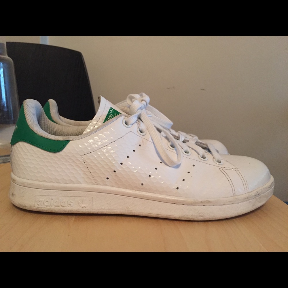 Adidas Stan Smith Honey Comb gloss sneakers