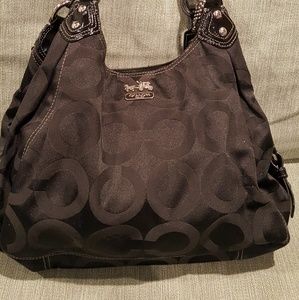 Coach Signature Black bag