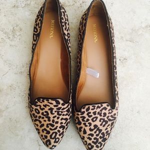 Merona Leopard-Print Flats (size 9.5)