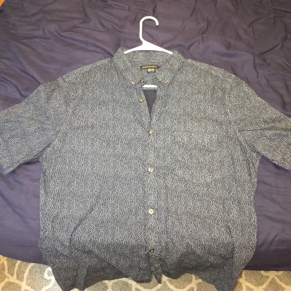 French Connection Floral design Polo