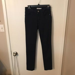 Zara dark blue stretch pants