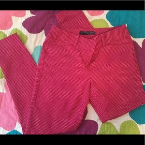 The Limited pink skinny pants