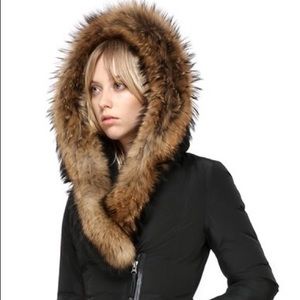 MACKAGE ADALI winter down coat with fur hood (L)
